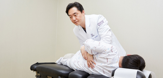Maximizing effect combined with chuna manual therapy